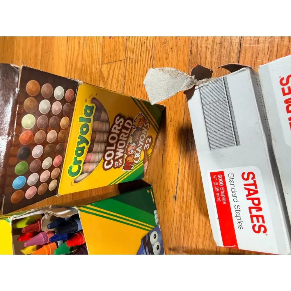Large Kids Art Supplies Bundle – Crayola, Paints, Pencils, Markers, Glue Gun, Sc